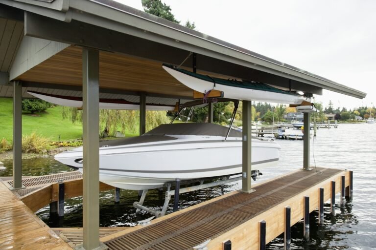 Boat in Boathouse
